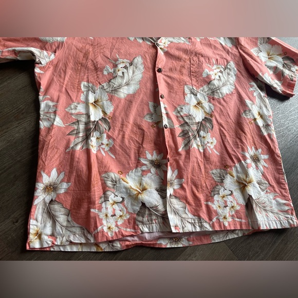 Pacific Legend Shirt Mens 2XL Hawaiian Aloha Cotton Floral Made USA Resort Beach - Picture 7 of 16